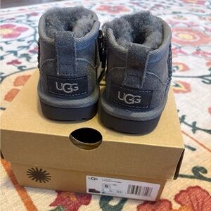 UGG Toddler Grey Classic Ultra Mini